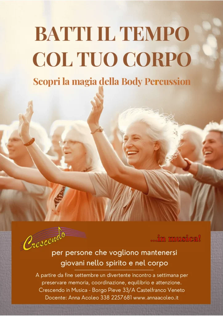 Batti il tempo col tuo corpo — Body Percussion