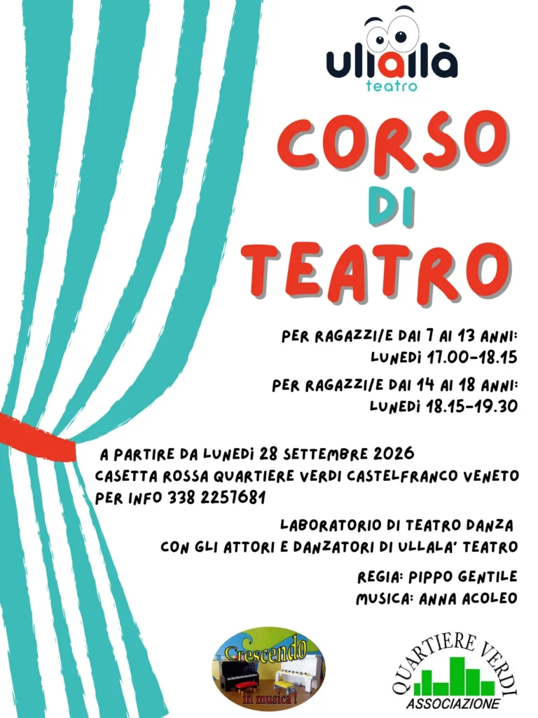Corso di teatro per ragazzi — Ullalà Teatro